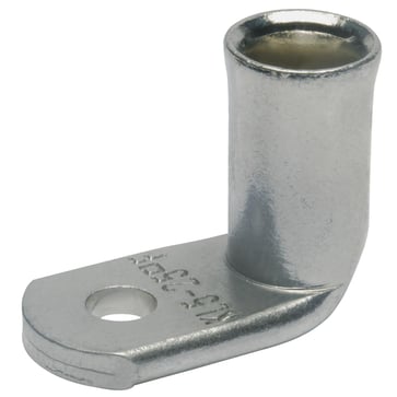Angle Kabelskos for fine stranded conductors, 95 mm², M12, 90° angled, Cu tin plated 748F12
