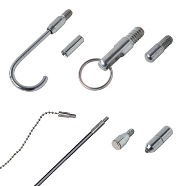 Accessory set for cable pulling rods, 8 pcs 52055387