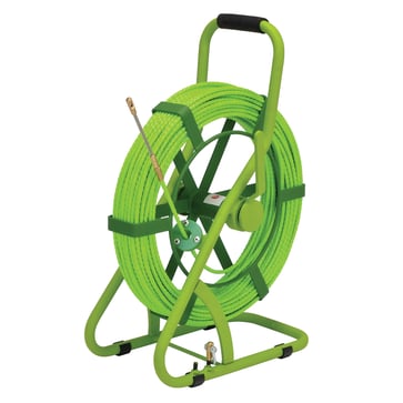 Polyester Butler cable pulling system with steel reel basket 350 mm dia., 50 m 52074658