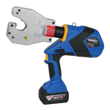 Battery powered hydraulic crimping tool 10 - 240 mm² with Bosch battery EK60VPCFB