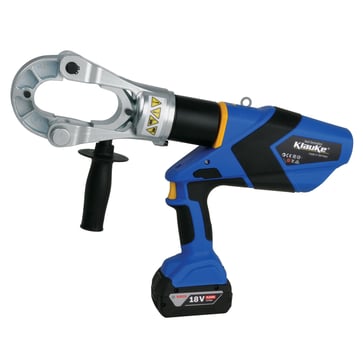 Battery powered hydraulic crimping tool 10 - 630 mm² with Bosch battery EK135FTCFB