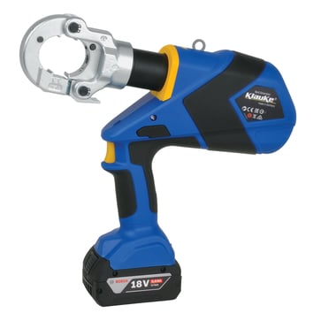Battery powered hydraulic crimping tool 6 - 300 mm² with Bosch battery EK6022CFB