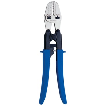 Crimping tool for tubular cable lugs and connectors for solid conductors, 0.75 - 16 mm² K02