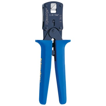 Crimping tool for cable end sleeves and twin cable end sleeves 0.08 - 10 mm² K303