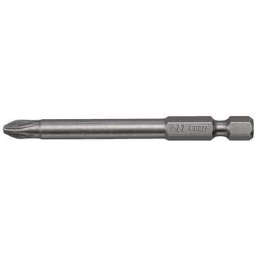 Pozidriv screwdriver bit 1/4", 73 mm PZ1 KL22073PZ1