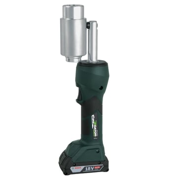 Battery-powered punching tool with Makita battery LS50FLEXCFM