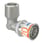 Uponor S-Press PLUS presvinkel 90° muffe/nippel 20 mm x ½" 1070533 miniature