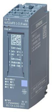 SIMATIC ET 200SP HA, analog ex-i input module, Ex-AI 4xTC/2xRTD 2-/3-/4-wire 6DL1134-6JD00-0HX1