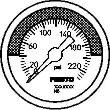 Festo Manometer MA-50-232-R1/4-PSI-E-RG 526790
