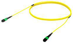MPO Trunk kabel SM - 12F - 30M - GUL AJGMPMPAD-JAM030