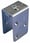 Bæregaffel for 45-64MM port rustfri, Styrke 1   451012 451012 miniature