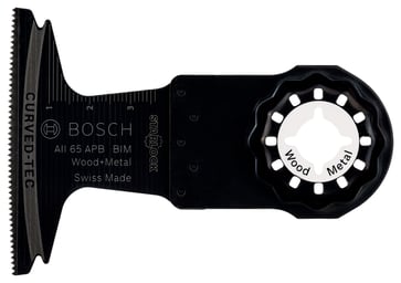 Bosch BIM-dyksavsklinge AII 65 APB Wood and Metal 40 x 65 mm (Blister pk) 2608661901