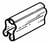 Legrand holder Memocab 30MM for kabel 2,3-4,2 P500 37941 miniature