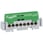 Legrand terminal blok 2x6-25+33x1,5-16MM² grøn Jordklemme grøn. L 276mm 4838 miniature