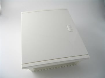 Door for Recessed distribution cabinet 36(+6) 3 rows white 1413