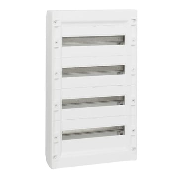 Distribution cabinet XL³ 125 - 4 rows - 72 modules - surface mounting 401679
