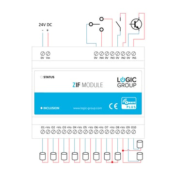 ZIF MODULE ZIF5020
Smart interface for Underfloor Heating and other home automation ZIF5020