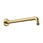 hansgrohe shower arm 389 mm, 1/2", polished gold-optic 27413990 miniature