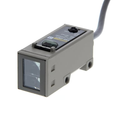 Fotoaftaster, reflekterende, 3m, DC, 3-leder, NPN/PNP, vandret, 2m kabel E3S-CR11 2M OMS 239838