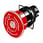 illuminated 40mm dia. push-lock/turn-reset IP65 A22EL-M-24A-02 151036 miniature