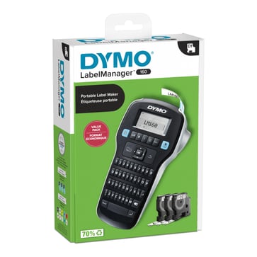 DYMO LabelManager 160 Label maker Value Pack Qwerty 2181011