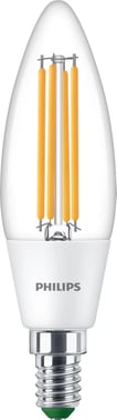 Philips MASTER Ultra Efficient LED Candle 2,3W (40W) E14 B35 830 Clear Glass 929003480802