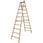 Wooden ladder 2 x 14 steps 4,08 meter 21009875 miniature