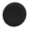 Løs trykflade i sort farve for Ø30 mm trykknaphoved uden trykflade ZBAF2 miniature