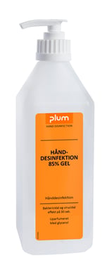 Plum Hånddesinfektion 85% (6% IPA) Gel 600ml pumpeflaske 3951