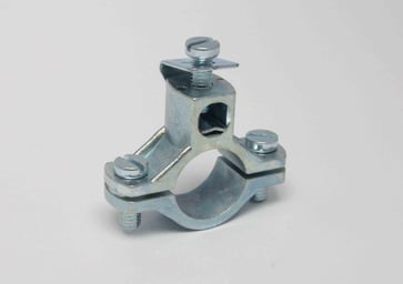 Earthing clip Ø 21-21,8mm 1/2" (Zinc diecasted) 2,5 - 25mm2 202.06.11