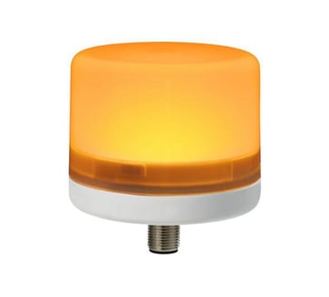 E-Lite LED Steady QC M12 V24 Orange 28242