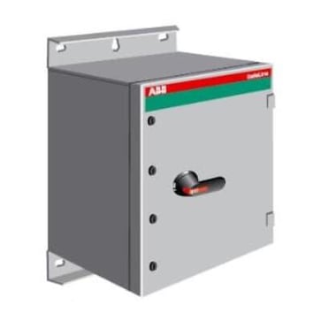 Safety switch, 3-p. 400V AC23 570A, 315kW. Steel sheet enclosure. IP65, 1SCA022281R7630 1SCA022281R7630