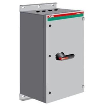 Safety switch, 3-p. 400V AC23 400A, 220kW. Steel sheet enclosure. IP65, 1SCA022340R1910 1SCA022340R1910