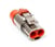 Connector receptacle 2 Poles 60A orange/metal Amphenol Industrial 302-20-153 miniature