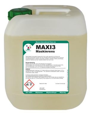 Maxi 3 Maskinrens 20 liter 110380
