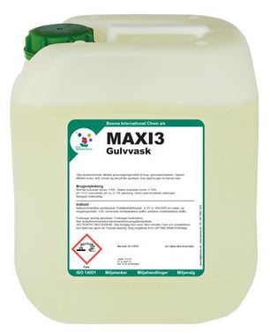 Maxi 3 Gulvvask 10 liter 111214