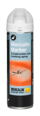 Mercalin Marker fluo 500 ml hvid 12 pak 476111030-KAR