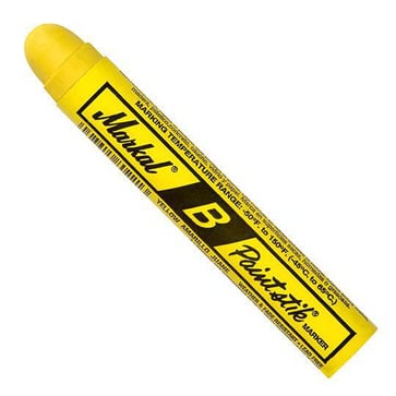Markal "B" Paintstick Yellow 80221