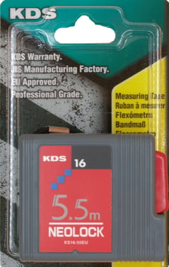 KDS tape measure fiberglass 16 mm 5.5 m KS1655WEU