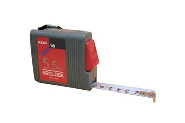 KDS tape measure fiberglass 16 mm 5.5 m KS1655WEU