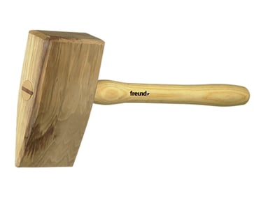 FREUND træ-falshammer, kileform 165x90x50 mm F01673000