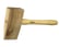 FREUND træ-falshammer, kileform 165x90x50 mm F01673000 miniature
