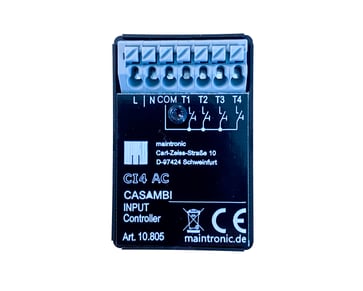 Casambi CI4 AC Input controller 4CH
4 kanaler 4508086