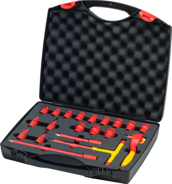 Ratchet wrench set insulated 3/8” 43023