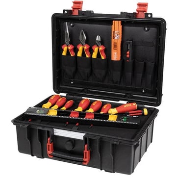 Tool case basic set L electric 18 pcs 45530