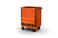 Bahco E72 trolley 7 drawers Orange 1472K7 miniature
