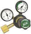Regulators (Unicontrol 500), Oxygen Work area (bar): 0 – 10,0 Content pressure gauge (bar)  0 – 315 Work pressure gauge (bar): 0 – 16,0 Connection Inlet: W 218 x 1/14" Connection Thread: Int Connection outlet: G 3/8” 309226