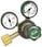 Regulators (Unicontrol 500), Oxygen Work area (bar): 0 – 10,0 Content pressure gauge (bar)  0 – 315 Work pressure gauge (bar): 0 – 16,0 Connection Inlet: W 218 x 1/14" Connection Thread: Int Connection outlet: G 3/8” 309226 miniature