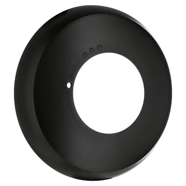 Cover ring PD2N FM black Accessory, RAL9005. 93763