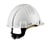 3M Helmet 3501MVI high heat white no ventilation 7100077208 miniature